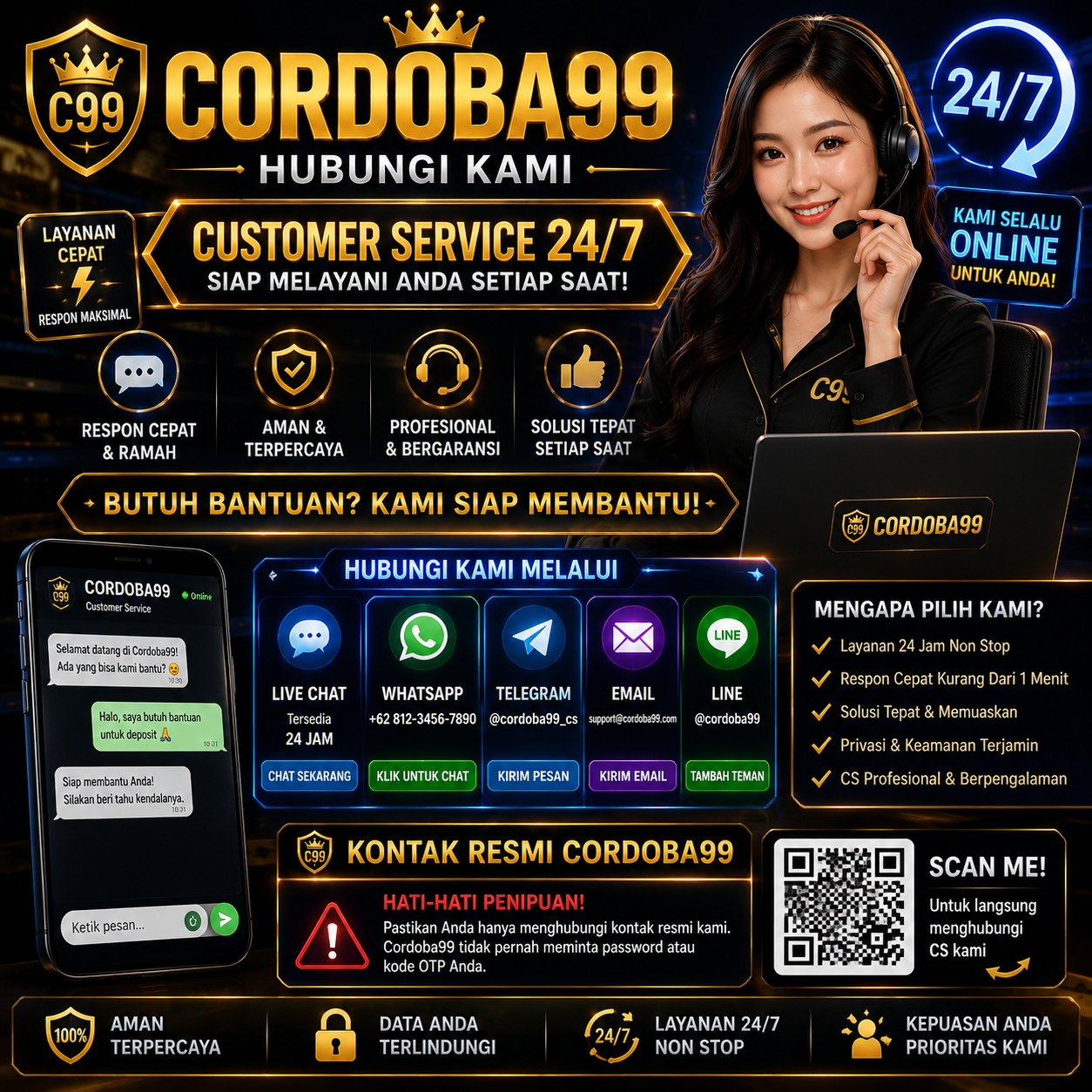 Customer Service Cordoba99