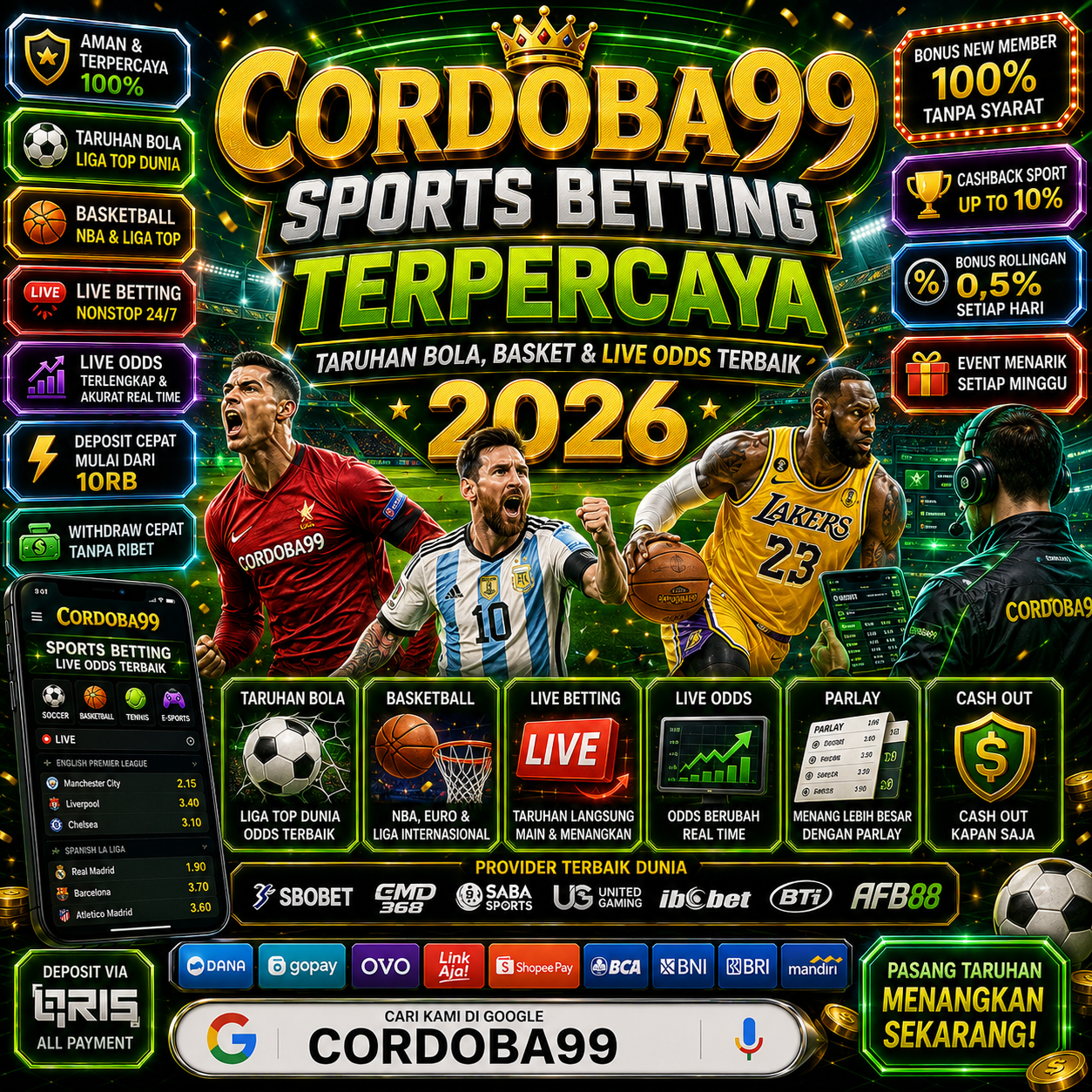 Sports Betting Cordoba99